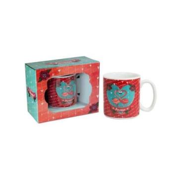 Imagem de Caneca Porcelana Personalizada 300ml  Amor Frases - Artebel