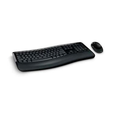 Kit Teclado e Mouse Microsoft wireless Comfort Ergonomico Sculpt Preto -  Kit Teclado e Mouse - Magazine Luiza