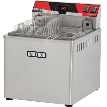 Imagem de Fritador Elétrico Digital de Mesa Croydon Zona Fria 8000W 15 Litros FZM8-D 220V