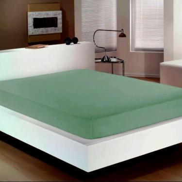 Imagem de Capa P/Colchão Buettner Queen 30 Malha C/Zíper Verde Folha