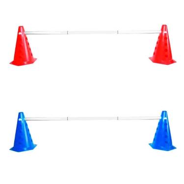 Imagem de Kit Agilidade Treinamento Funcional 4 Cones com Barreira