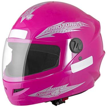 Imagem de Pro Tork Capacete New Liberty Four 56 Rosa