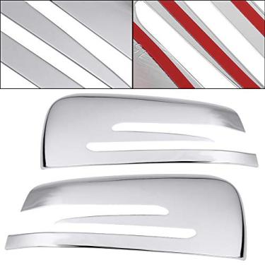 Imagem de Para Benz GLA CLA X156 C117 W212 W204 Acabamento cromado da tampa do espelho da porta