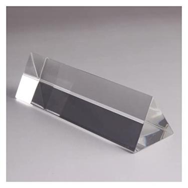 Imagem de Prismas e Caleidoscópios 25 x 25 x 80 mm Prisma Óptico Triangular para Fotografia Crianças Ferramenta de Aprendizagem Ciência Sala de Aula Kits Ópticos