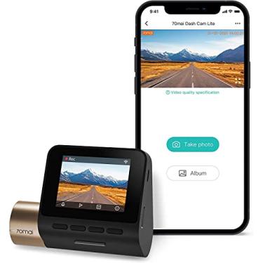 70mai-Dash Cam Omni X200, Gravação 360 °, Detecção de movimento AI