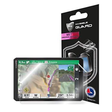 Imagem de IPG Protetor de tela para monitor Garmin RV 890, GPS Navigator de 8 polegadas Invisível Ultra HD Clear Film Anti-Scratch Skin Guard – Suave/Auto-Cura/Sem Bolhas