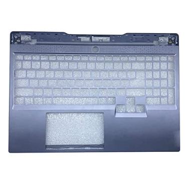 Imagem de Palmrest para laptop para Lenovo Legion S7-15ACH6 caixa superior sem touchpad cinza novo