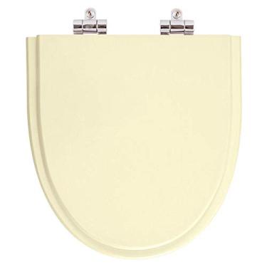 Imagem de Assento Sanitario Poliester com Amortecedor Studio Bone (bege Claro) para Vaso Incepa