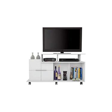 Rack Painel Para Tv Ate 52 Movie Avela Com Capuccino Caemmun Carrefour