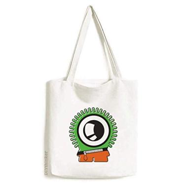 Imagem de Universo e alienígena verde sacola de compras bolsa casual bolsa de mão