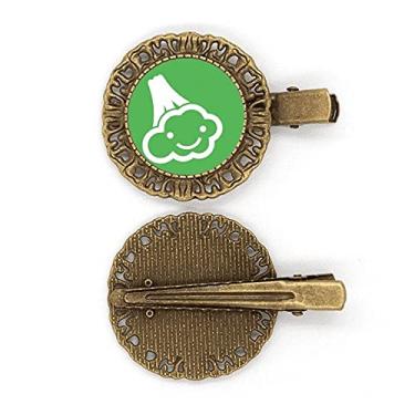 Imagem de Presilha de cabelo com estampa vegetal Happy Couve-flor Corpete