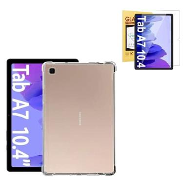 Imagem de Capa para Tablet Samsung Galaxy Tab A7 10.4 T500 T505 e Película de Vidro 9H, C7COMPANY