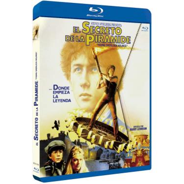 Imagem de El Secreto de la Pirámide BD 1985 Young Sherlock Holmes [Blu-Ray] [Import]