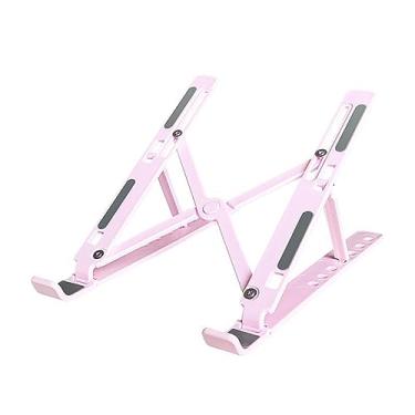 Imagem de YUANstore Suporte Dobrável e Portátil para Laptop, Notebook, Tablet e Mais, com Resfriamento Aumentado e Estabilidade Garantida