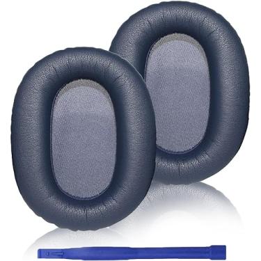 Imagem de Almofadas de ouvido de substituição WH-CH710N/CH720N, capa de fone de ouvido com cancelamento de ruído peças de reparo para fones de ouvido Sony WH-CH700N/WH-CH710N/CH720N (azul)