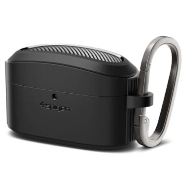 Imagem de Spigen Armadura robusta projetada para Sony WF-1000XM5 capa (2023) proteção durável - preto fosco