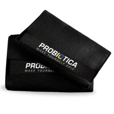 Imagem de Toalha Fitness Unico - Probiotica (Preto)