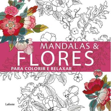 Imagem de Mandalas & Flores Para Colorir E Relaxar