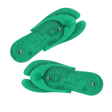 Imagem de PartyKindom massageador de pés chinelo de massagem ágata reflexologia podal sandálias sandália fascite plantar oferta de massagem prática ferramenta de cuidado durável mini sapatos de massagem