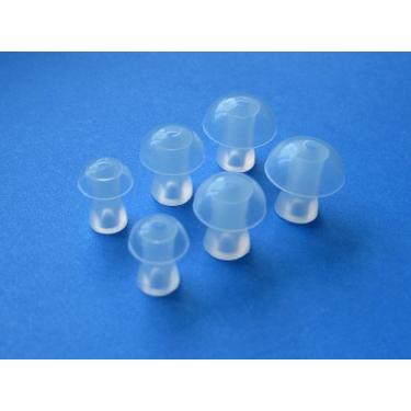 Imagem de 6 peças de substituição P/M/G para cogumelos de orelha compatíveis com fones de ouvido Klipsch X20i, X12i, X11i, Lou Reed X10i, X10i, XR8i, X7i, X6i, R6, R6i, R6m, R6 BT, e A5i