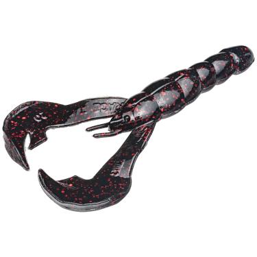 Imagem de Strike King Iscas RGCRW-38 Rage Tail Craw Soft Lure, 10 cm de comprimento do corpo, preto Neon, por 7