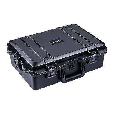 Imagem de Lykus HC-5210 Capa rígida grande à prova d'água com espuma, tamanho interior 51 x 29 x 17 cm, adequada para armas, equipamentos eletrônicos e muito mais
