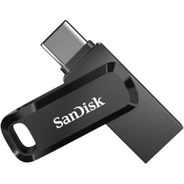 Imagem de Pen Drive 256Gb Dual Drive Type C ""Go"" Sandisk 400Mbs Read
