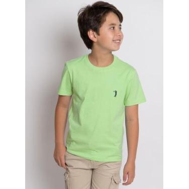 Imagem de Camiseta Aleatory Infantil Básica New Verde Limão
