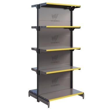 Imagem de Prateleira Gôndola Fit 40 Centro 1 Inicial 1,70m Farmácia Loja Comercio Amapá