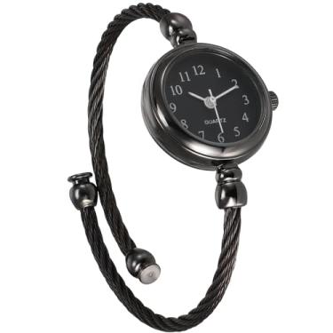 Imagem de NICERIO Relógio feminino de quartzo – Relógio de pulso criativo com pulseira de arame para mulheres, Imagem 3, 20*2.4cm, Digital