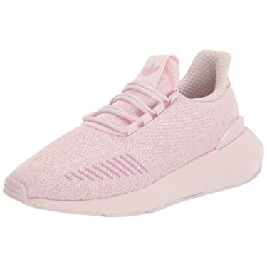 Imagem de adidas Tênis feminino Swift Run 22, Quase rosa/quase rosa/lilás (desconstruído), 41