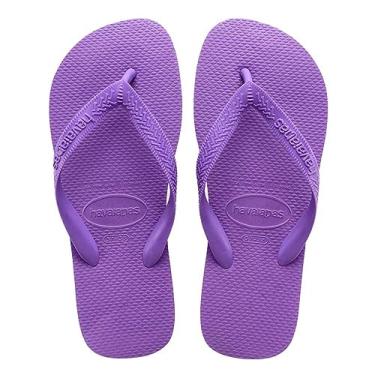 Imagem de Chinelo Top, Havaianas, Adulto Unissex, Lilás Escuro/Lilás Escuro, 41/42
