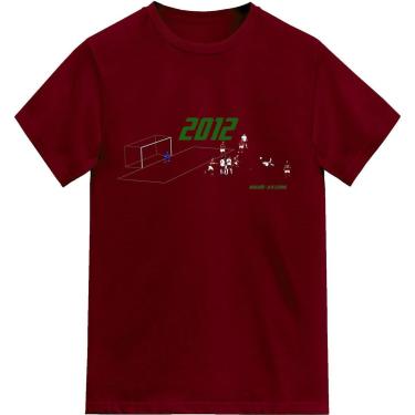 Imagem de Camiseta de Futebol Voleio Pro Tetra Brasileirão 2012 Masculina-Unissex