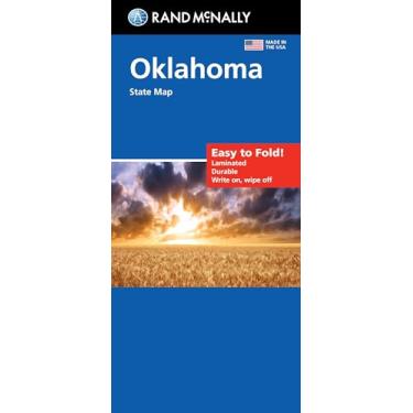 Imagem de Rand McNally Easy to Fold: Oklahoma State Laminated Map