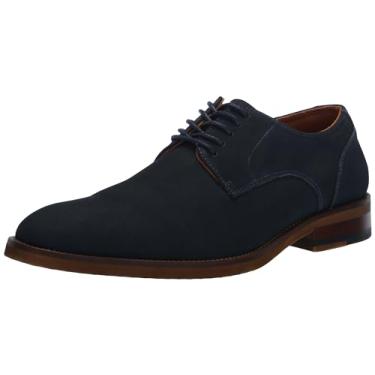 Imagem de STACY ADAMS Preston Sapato Oxford masculino com cadarço, Azul marino, 47