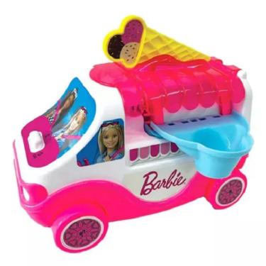 Imagem de Barbie Caminhão de Sorvete  – Faz sorvete de Verdade - Fun