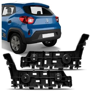 Imagem de Universo Car, Suporte Guia Parachoque Traseiro Kwid 2017 2018 2019 2020 2021 Lado:DIREITO (PASSAGEIRO)