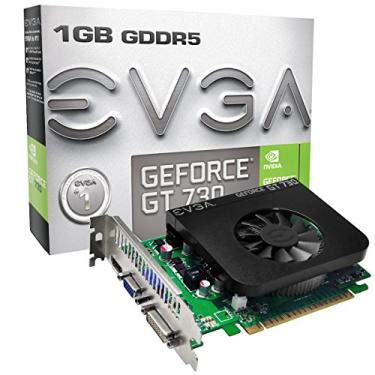 Imagem de EVGA Placa gráfica GeForce GT 730 1GB GDDR5 128bit Dual Slot DVI/HDMI/VGA 01G-P3-3736-KR
