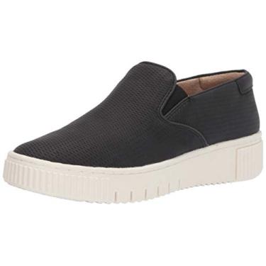 Imagem de Naturalizer Soul Tia Platform Tênis feminino sem cadarço, Preto, 8.5 Wide