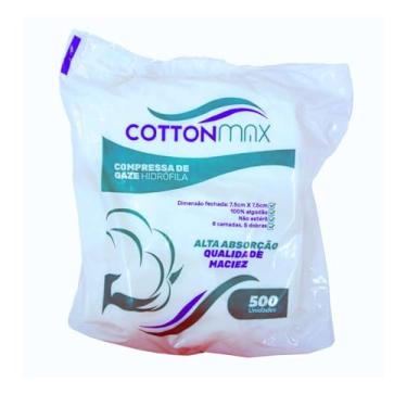 Imagem de Compressa de Gaze Hidrófila 13 Fios (COTTONMAX) - Pacote com 500 Unidades