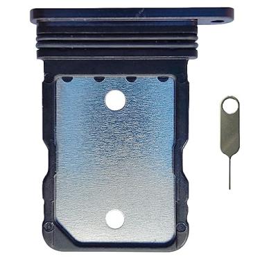 Imagem de Ubrokeifixit Suporte para bandeja de cartão SIM de 6,3 polegadas para Google Pixel 7 16.0 cm 2022 GVU6C GQML3, com pino de ejeção (Pixel 7 6,3-Obsidiana)
