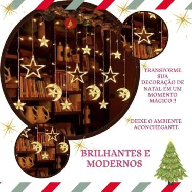 Imagem de Cascata Pisca LED de 138 LEDs, 3,5m, com 8 funções, (110V), ideal para decoração natalina. Disponível nos modelos HS0202/HS0203/HS0204, luz de cor quente, colorido. Perfeito para ambientes festivos.