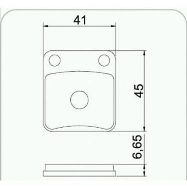 Imagem de PASTILHA FREIO DIANTEIRA para CBX 150 AERO 89/ CBX200 STRADA - COBREQ