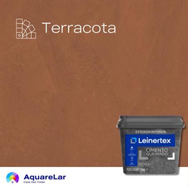 Imagem de Cimento Queimado Leinertex 5Kg, TERRACOTA