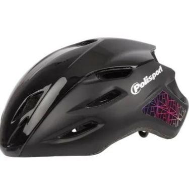 Imagem de Capacete Ciclismo Polisport Aero Road Branco/Preto, M