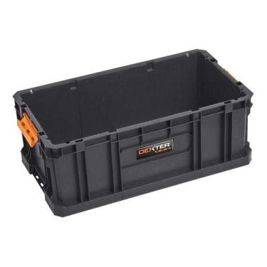 Imagem de Caixa Organizadora 26l De Ferramentas Acessórios 12x30x52cm - Dexter, 