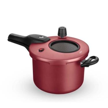 Imagem de Panela de pressao cereja f.ext n20 / 4,5l superior mta