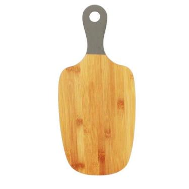 Imagem de Tábua para Corte Nature Candy Cor Cinza 19x43Cm Bambu - Mai Home