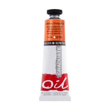Imagem de Tinta Óleo Graduate 38ml Laranja Cadmio Im 619 Daler Rowney, 619 - CAD