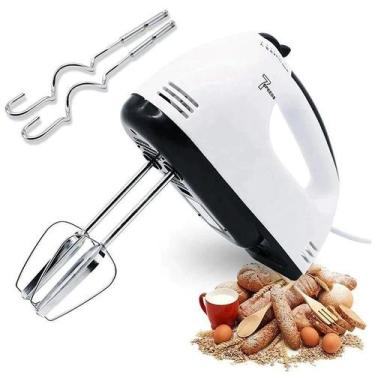 Imagem de Mini Batedeira Portáti Blender 7 Velocidades Bate Massa Bolo